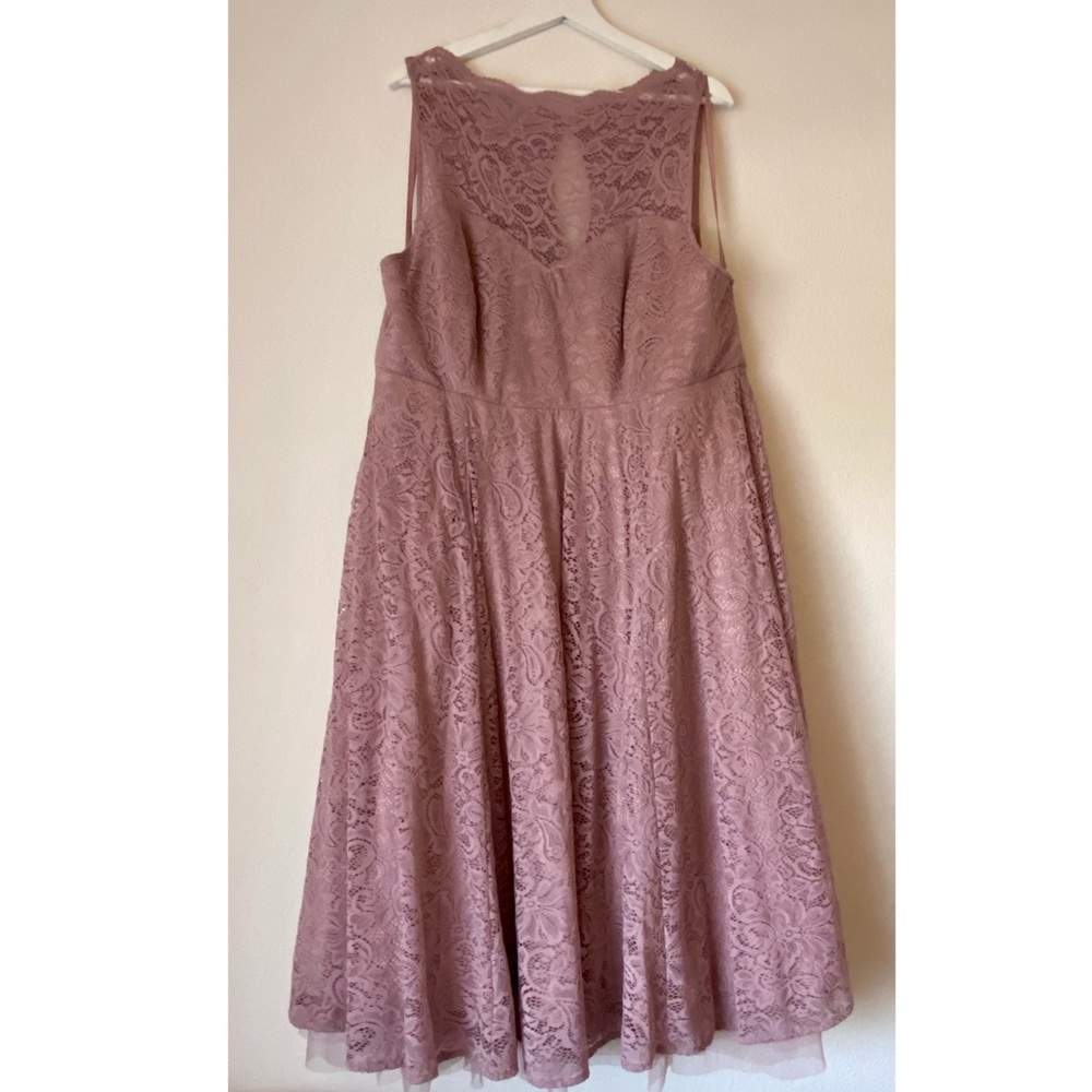 Mauve Midi Dress